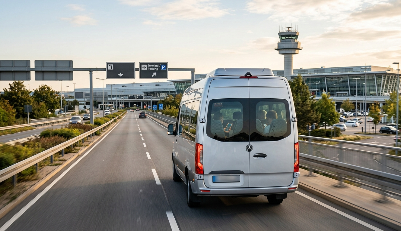 Scheduled shuttle service 1 from Gatwick - Group transport