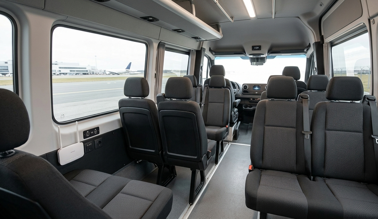 Scheduled shuttle service 2 from Gatwick - Group transport